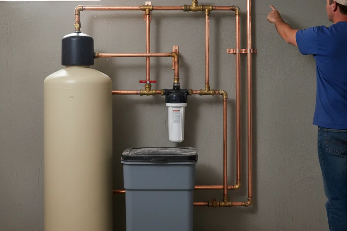 Whole-house water treatment system installed in Newville